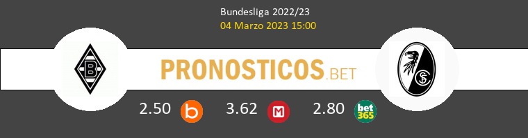 B. Mönchengladbach vs SC Freiburg Pronostico (12 Abr 2025) 1