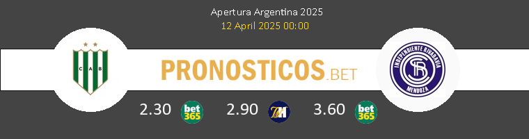 Banfield vs Indep. Rivadavia Pronostico (12 Abr 2025) 1