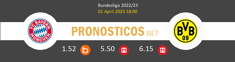 Bayern vs Borussia Pronostico (12 Abr 2025) 1