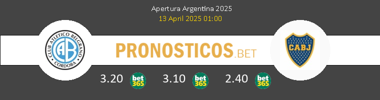 Belgrano vs Boca Juniors Pronostico (13 Abr 2025) 1 Belgrano vs Boca Juniors Pronostico (13 Abr 2025) 1