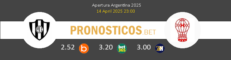 Central Córdoba SdE vs CA Huracán Pronostico (14 Abr 2025) 1 Central Córdoba SdE vs CA Huracán Pronostico (14 Abr 2025) 1