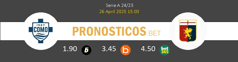 Como vs Génova Pronostico (26 Abr 2025) 1 Como vs Génova Pronostico (26 Abr 2025) 1