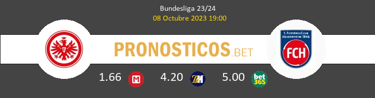 Eintracht Frankfurt vs Heidenheim Pronostico (13 Abr 2025) 1