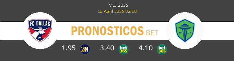 FC Dallas vs Seattle Sounders Pronostico (13 Abr 2025) 1