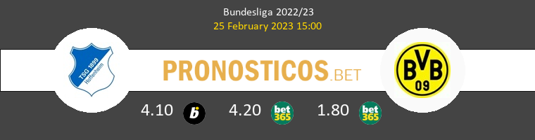 Hoffenheim vs Dortmund Pronostico (26 Abr 2025) 1 Hoffenheim vs Dortmund Pronostico (26 Abr 2025) 1