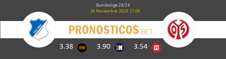 Hoffenheim vs Mainz 05 Pronostico (12 Abr 2025) 1 Hoffenheim vs Mainz 05 Pronostico (12 Abr 2025) 1