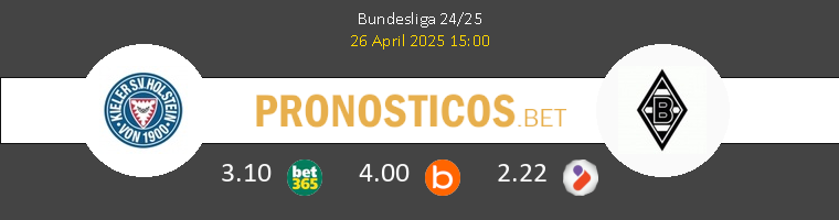 Holstein Kiel vs B. Mönchengladbach Pronostico (26 Abr 2025) 1 Holstein Kiel vs B. Mönchengladbach Pronostico (26 Abr 2025) 1