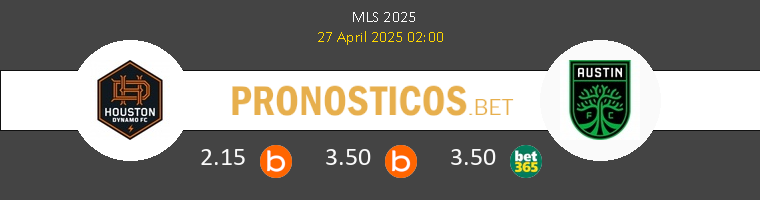 Houston Dynamo vs Austin FC Pronostico (27 Abr 2025) 1 Houston Dynamo vs Austin FC Pronostico (27 Abr 2025) 1