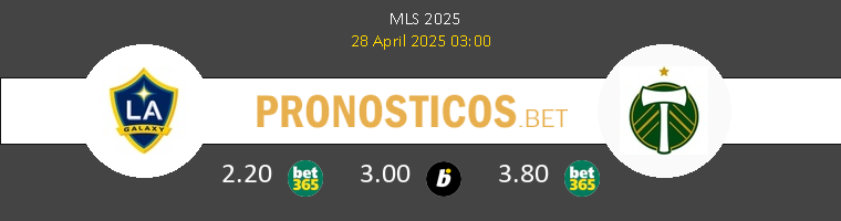 LA Galaxy vs Portland Timbers Pronostico (28 Abr 2025) 1 LA Galaxy vs Portland Timbers Pronostico (28 Abr 2025) 1