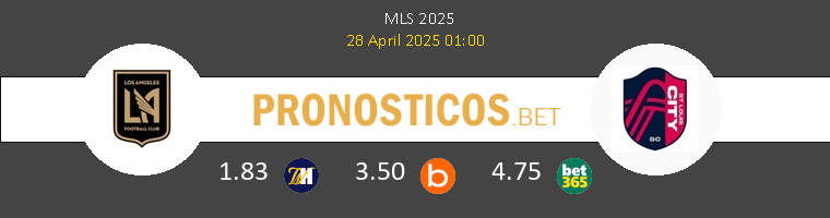 Los Angeles FC vs St. Louis City Pronostico (28 Abr 2025) 1 Los Angeles FC vs St. Louis City Pronostico (28 Abr 2025) 1