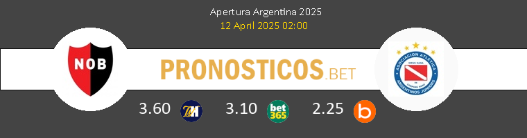Newell's Old Boys vs Argentinos Juniors Pronostico (12 Abr 2025) 1 Newell's Old Boys vs Argentinos Juniors Pronostico (12 Abr 2025) 1