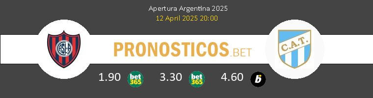 San Lorenzo vs Atl.Tucumán Pronostico (12 Abr 2025) 1 San Lorenzo vs Atl.Tucumán Pronostico (12 Abr 2025) 1