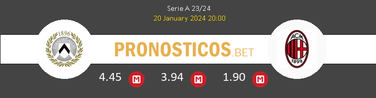 Udinese vs Milan Pronostico (11 Abr 2025) 1 Udinese vs Milan Pronostico (11 Abr 2025) 1