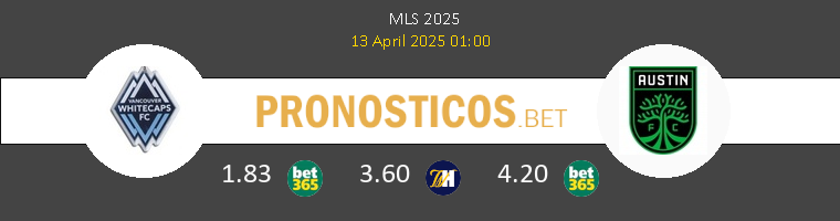 Vancouver Whitecaps vs Austin FC Pronostico (13 Abr 2025) 1
