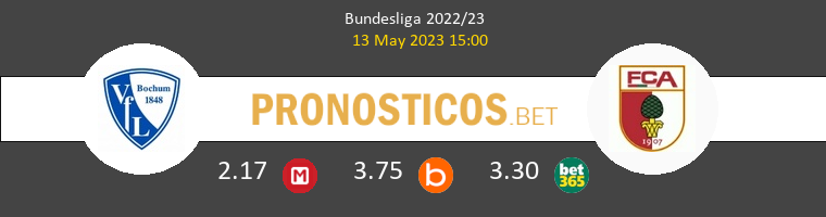 VfL Bochum vs FC Augsburgo Pronostico (12 Abr 2025) 1 VfL Bochum vs FC Augsburgo Pronostico (12 Abr 2025) 1