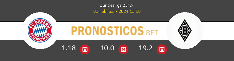 Bayern Munchen vs B. Mönchengladbach Pronostico (10 May 2025) 1
