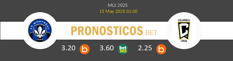 CF Montréal vs Columbus Crew Pronostico (15 May 2025) 1