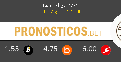 Eintracht Frankfurt vs FC St Pauli Pronostico (11 May 2025) 5