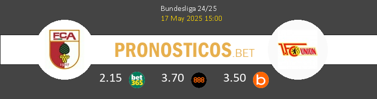 FC Augsburgo vs Union Berlin Pronostico (17 May 2025) 1 FC Augsburgo vs Union Berlin Pronostico (17 May 2025) 1