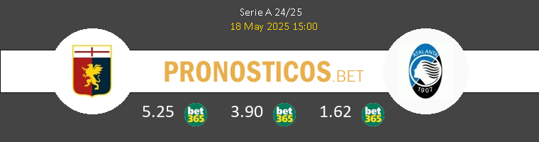 Genoa vs Atalanta Pronostico (18 May 2025) 1