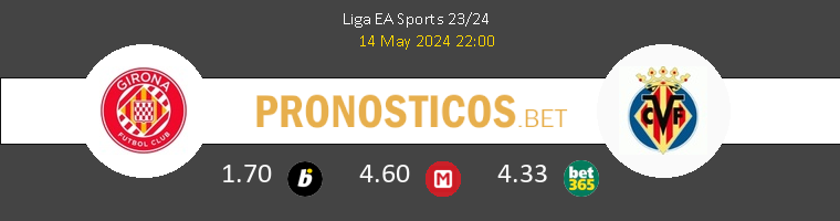 Girona vs Villarreal Pronostico (10 May 2025) 1 Girona vs Villarreal Pronostico (10 May 2025) 1
