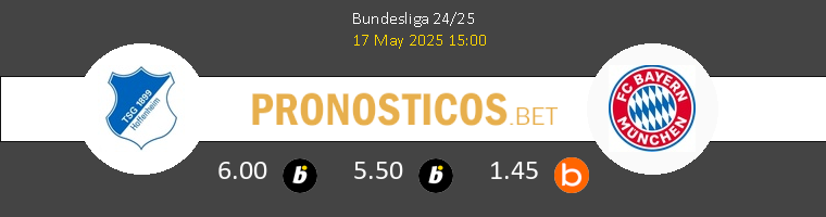 Hoffenheim vs Bayern Munchen Pronostico (17 May 2025) 1 Hoffenheim vs Bayern Munchen Pronostico (17 May 2025) 1