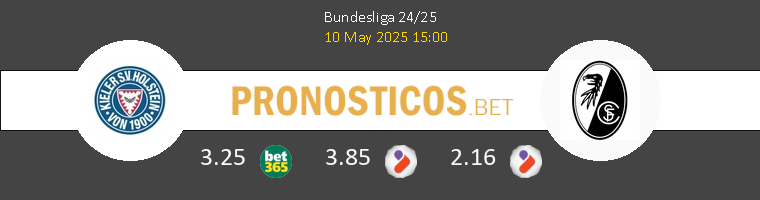 Holstein Kiel vs SC Freiburg Pronostico (10 May 2025) 1 Holstein Kiel vs SC Freiburg Pronostico (10 May 2025) 1