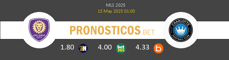 Orlando City vs Charlotte FC Pronostico (15 May 2025) 1