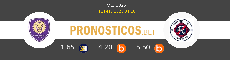 Orlando City vs New England Revolution Pronostico (11 May 2025) 1