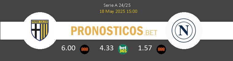 Parma vs Nápoles Pronostico (18 May 2025) 1 Parma vs Nápoles Pronostico (18 May 2025) 1