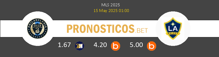 Philadelphia Union vs LA Galaxy Pronostico (15 May 2025) 1