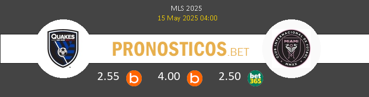San Jose Earthquakes vs Inter Miami Pronostico (15 May 2025) 1 San Jose Earthquakes vs Inter Miami Pronostico (15 May 2025) 1