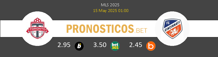 Toronto FC vs Cincinnati Pronostico (15 May 2025) 1