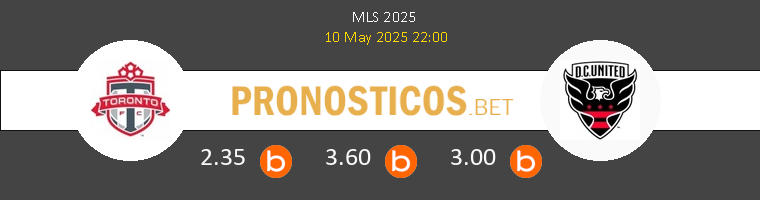 Toronto FC vs DC United Pronostico (10 May 2025) 1