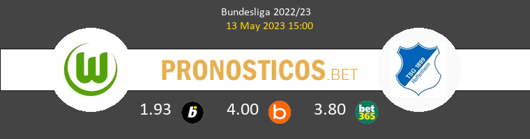 Wolfsburg vs Hoffenheim Pronostico (9 May 2025) 1 Wolfsburg vs Hoffenheim Pronostico (9 May 2025) 1