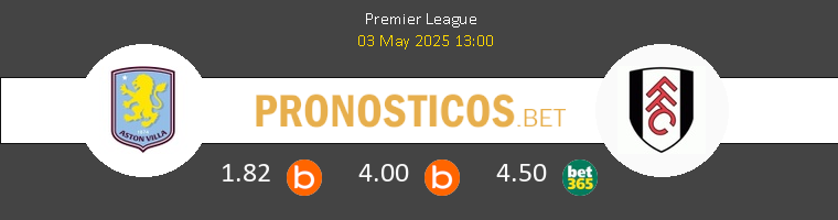 Aston Villa vs Fulham Pronostico (28 Sep 2025) 1 Aston Villa vs Fulham Pronostico (28 Sep 2025) 1