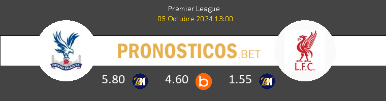 Crystal Palace vs Liverpool Pronostico (27 Sep 2025) 1 Crystal Palace vs Liverpool Pronostico (27 Sep 2025) 1