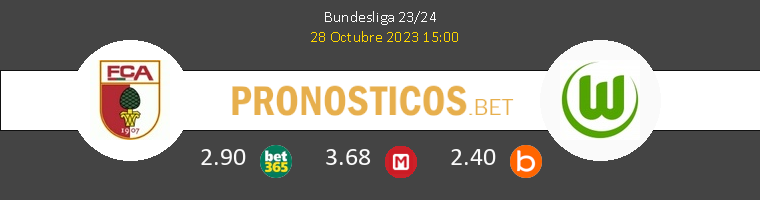 FC Augsburgo vs Wolfsburgo Pronostico (4 Oct 2025) 1 FC Augsburgo vs Wolfsburgo Pronostico (4 Oct 2025) 1