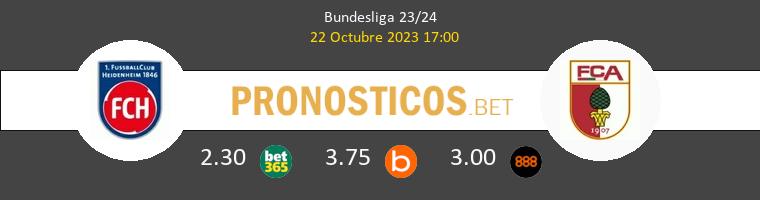 Heidenheim vs FC Augsburgo Pronostico (27 Sep 2025) 1 Heidenheim vs FC Augsburgo Pronostico (27 Sep 2025) 1