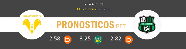 Hellas Verona vs Sassuolo Pronostico (3 Oct 2025) 1