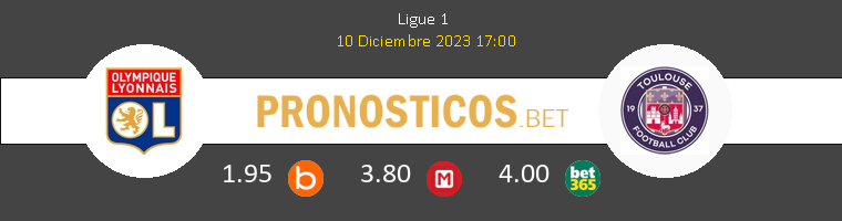 Olympique Lyonnais vs Toulouse Pronostico (5 Oct 2025) 1 Olympique Lyonnais vs Toulouse Pronostico (5 Oct 2025) 1