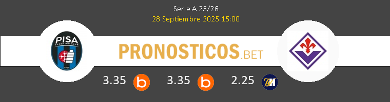 Pisa SC vs Fiorentina Pronostico (28 Sep 2025) 1