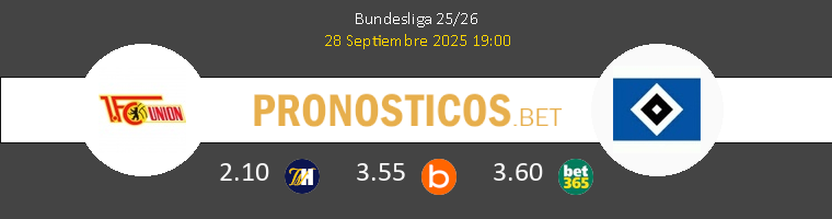 Union Berlin vs Hamburger SV Pronostico (28 Sep 2025) 1 Union Berlin vs Hamburger SV Pronostico (28 Sep 2025) 1