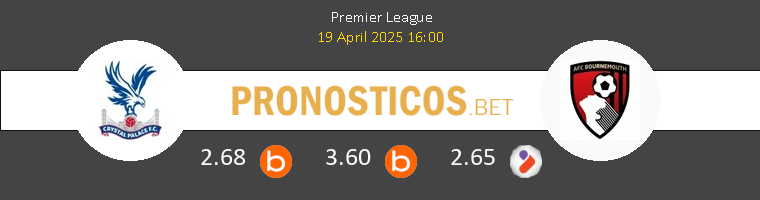 Crystal Palace vs Bournemouth Pronostico (18 Oct 2025) 1 Crystal Palace vs Bournemouth Pronostico (18 Oct 2025) 1