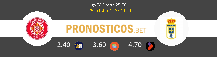 Girona vs Real Oviedo Pronostico (25 Oct 2025) 1
