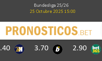 Hamburger SV vs Wolfsburgo Pronostico (25 Oct 2025) 1