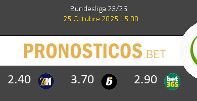 Hamburger SV vs Wolfsburgo Pronostico (25 Oct 2025) 6 Hamburger SV vs Wolfsburgo Pronostico (25 Oct 2025) 6