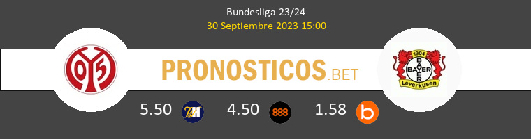 Mainz 05 vs Bayer Leverkusen Pronostico (18 Oct 2025) 1 Mainz 05 vs Bayer Leverkusen Pronostico (18 Oct 2025) 1