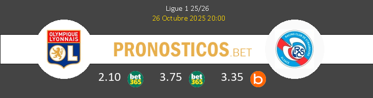 Lyon vs Strasbourg Pronostico (26 Oct 2025) 1 Lyon vs Strasbourg Pronostico (26 Oct 2025) 1