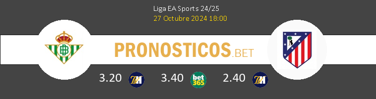 Real Betis vs Atlético Pronostico (27 Oct 2025) 1